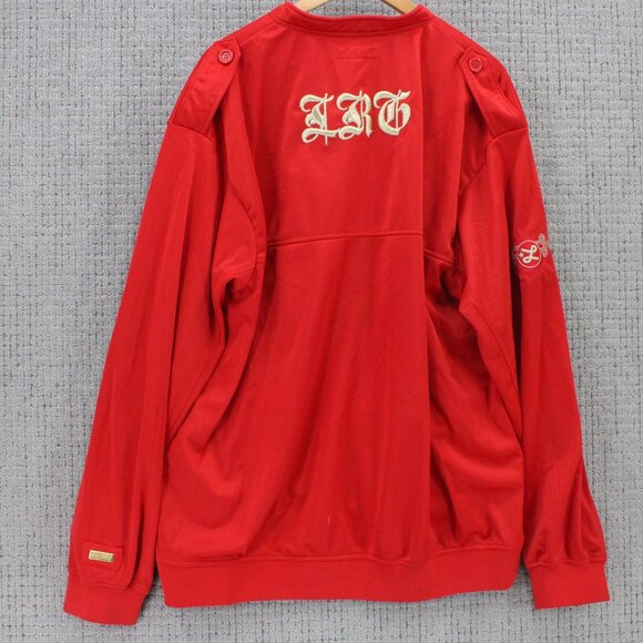 Vintage LRG Lifted Research Group Imperial Jacket Mens 3XL Red Full Zip Rare - Picture 8 of 12